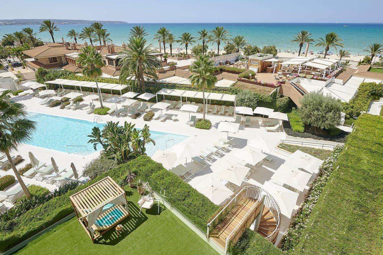 Iberostar Selection Playa De Palma Hotel Exterior foto Aerial view of the hotel