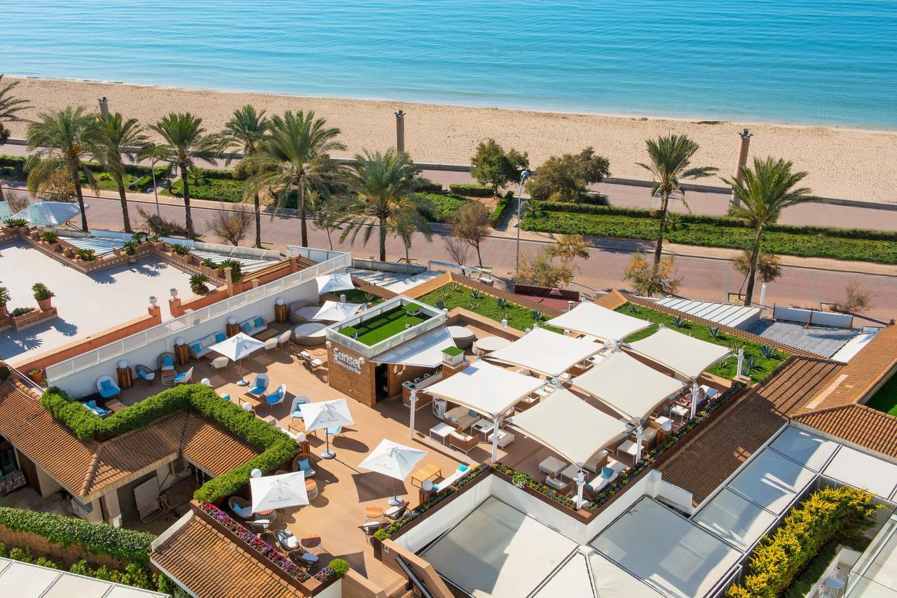 Iberostar Selection Playa De Palma Hotel Exterior foto The beach at the hotel